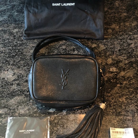 Saint Laurent Handbags - Saint Laurent Black Belt Bag